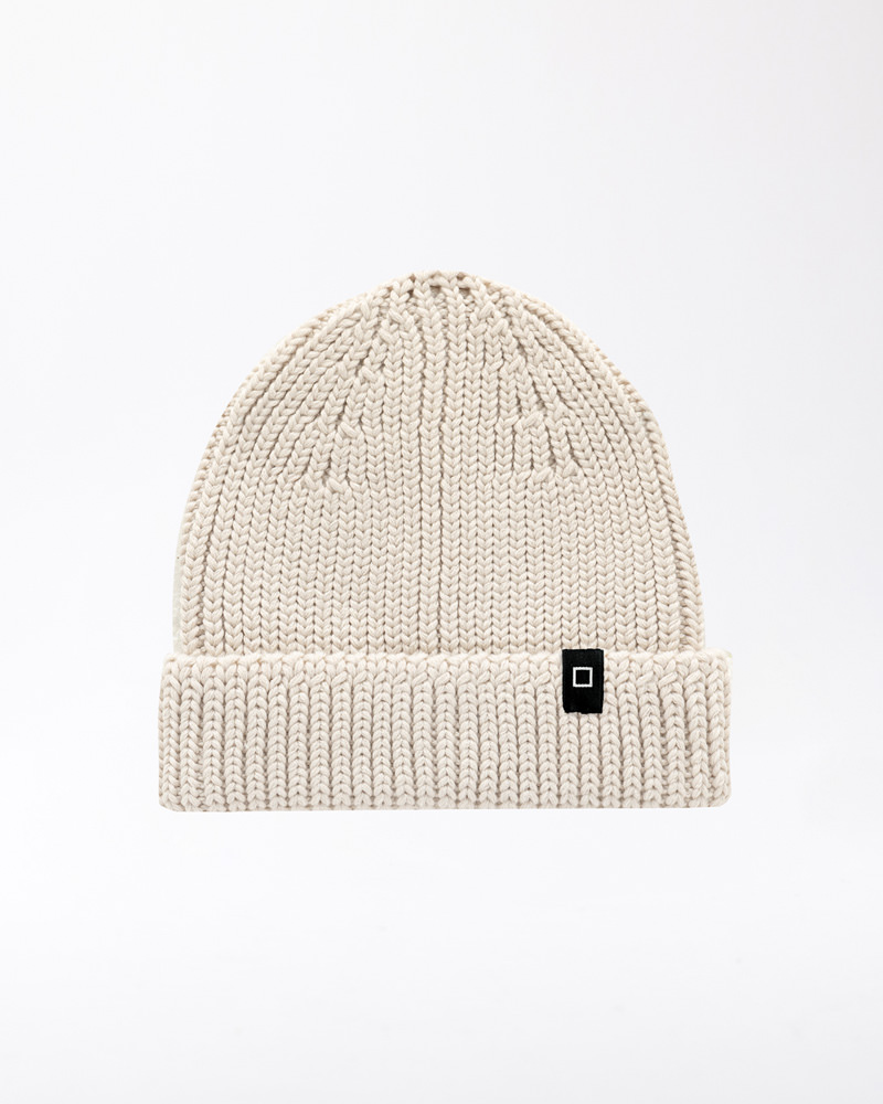 BEANIE BASIC IVORY