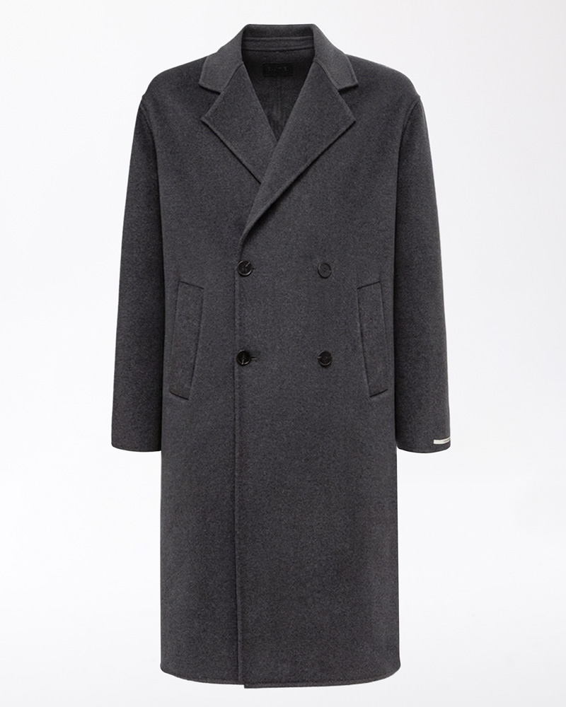COAT WOOL GREY