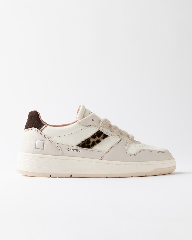 COURT 2.0 VINTAGE IVORY-LEOPARD