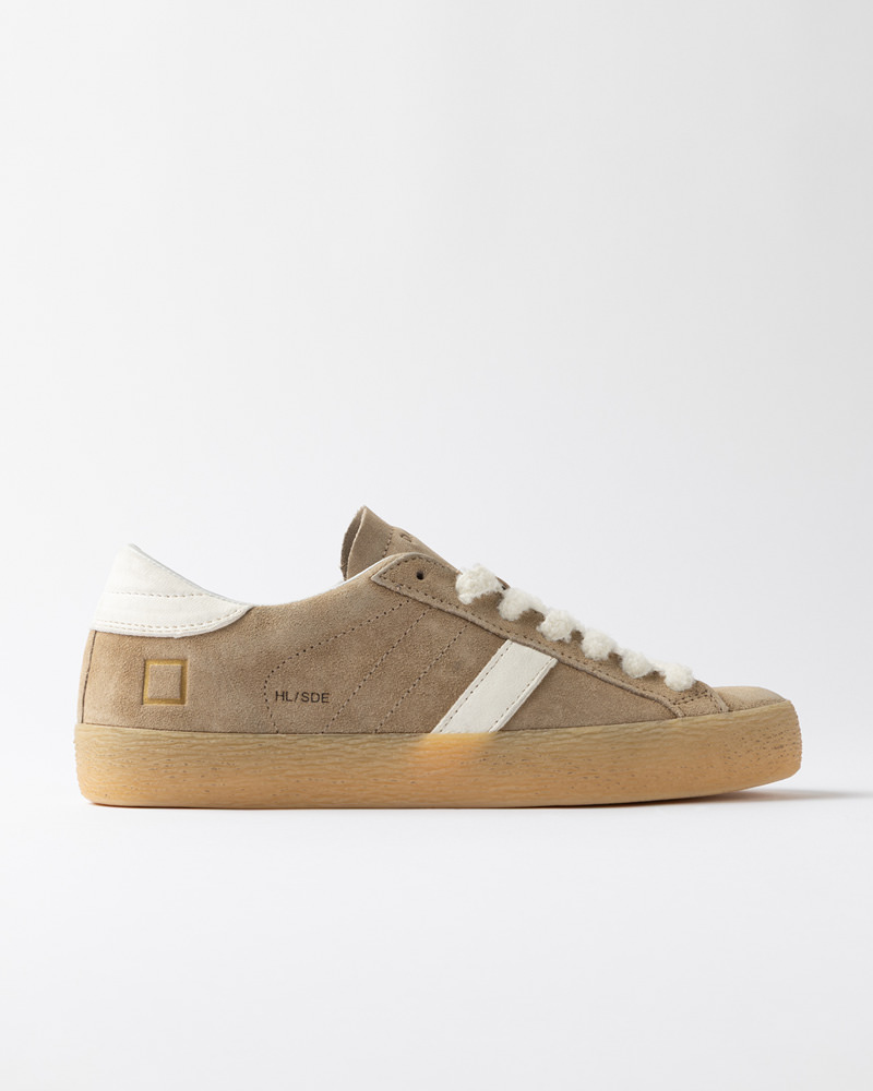 HILL LOW SUEDE CAMEL