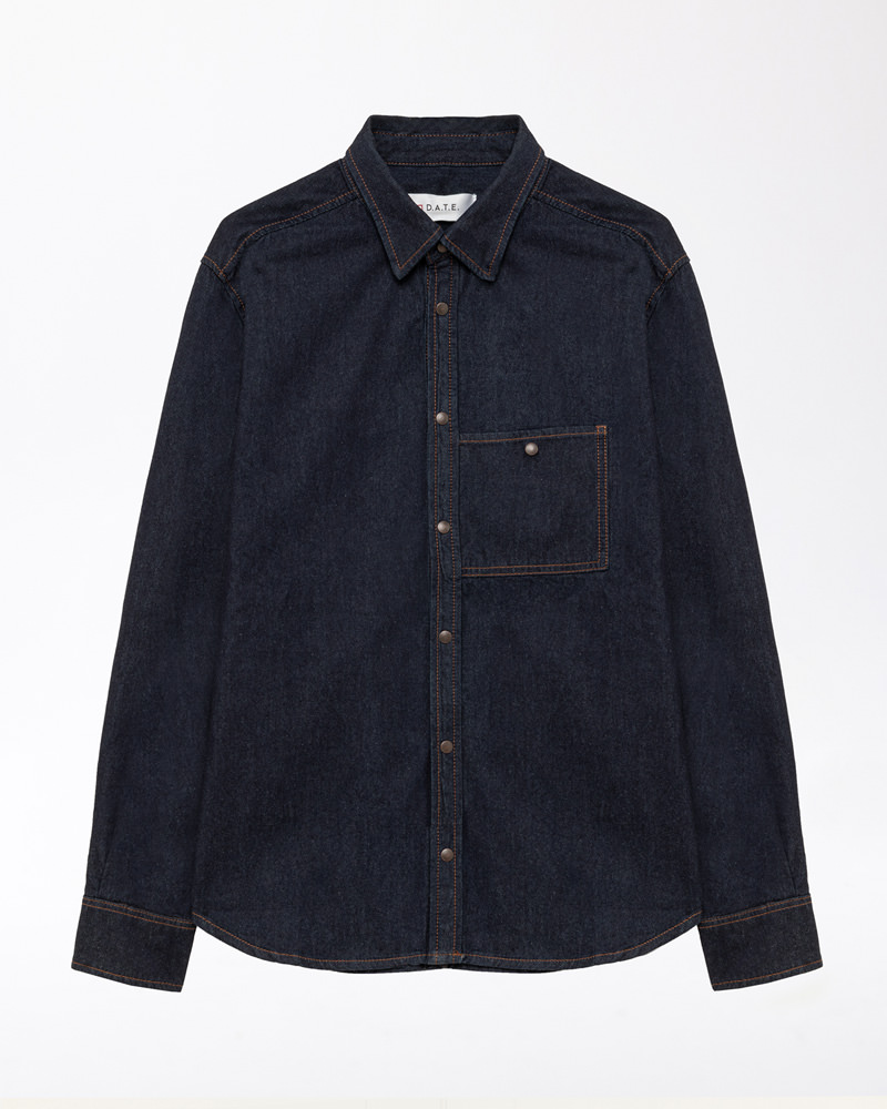 SHIRT DENIM BLUE