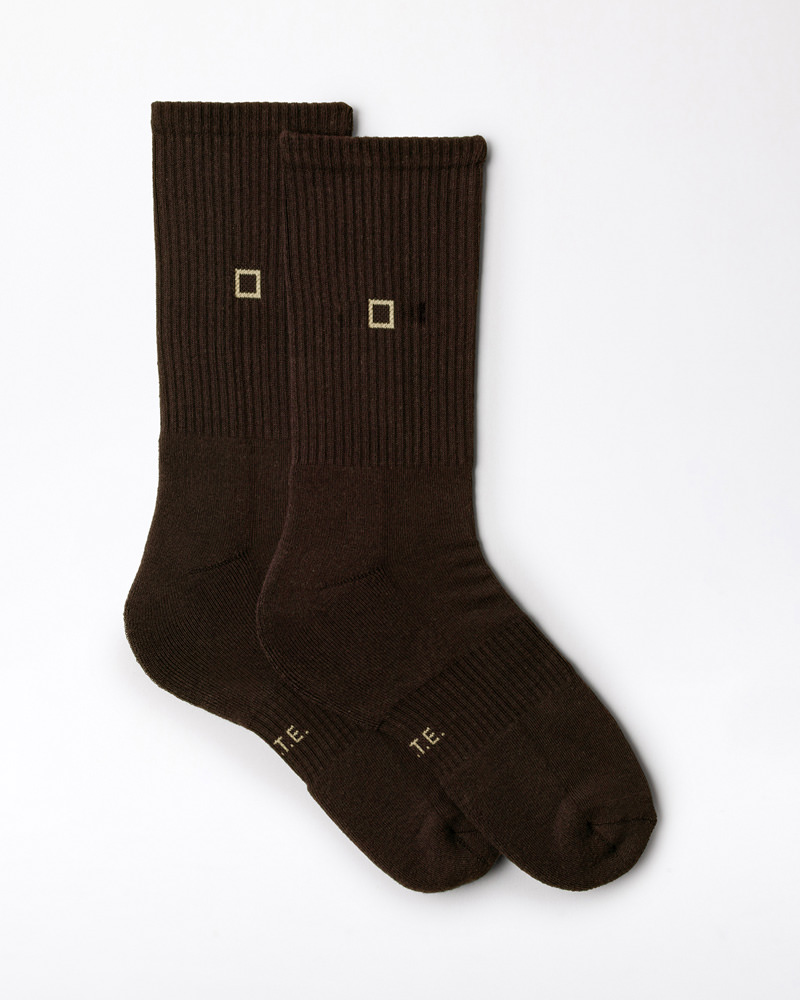 SOCKS BASIC BROWN