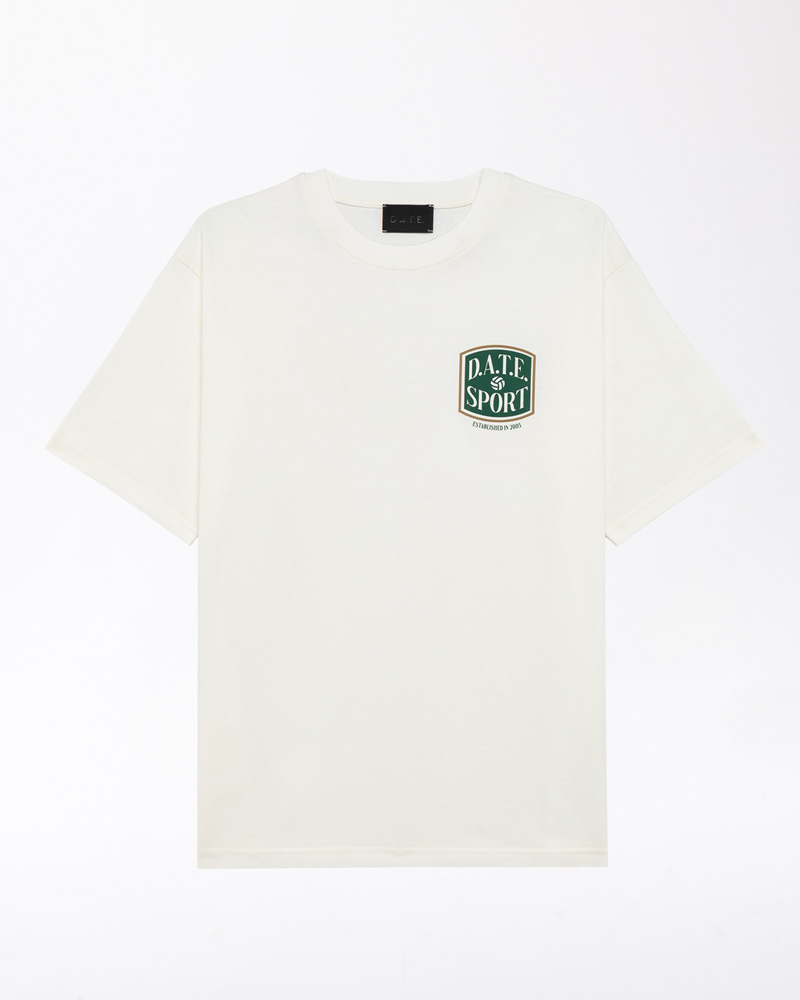 T-SHIRT DATE SPORT IVORY