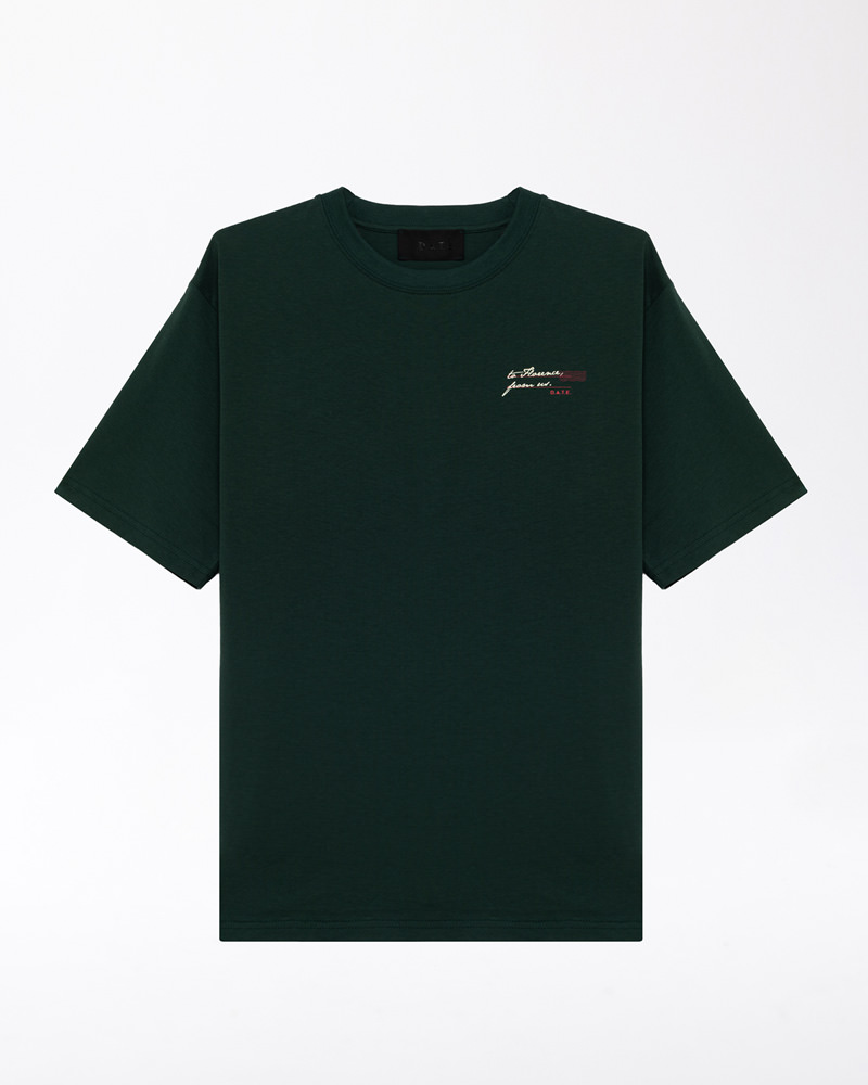 T-SHIRT FRANCOBOLLO GREEN