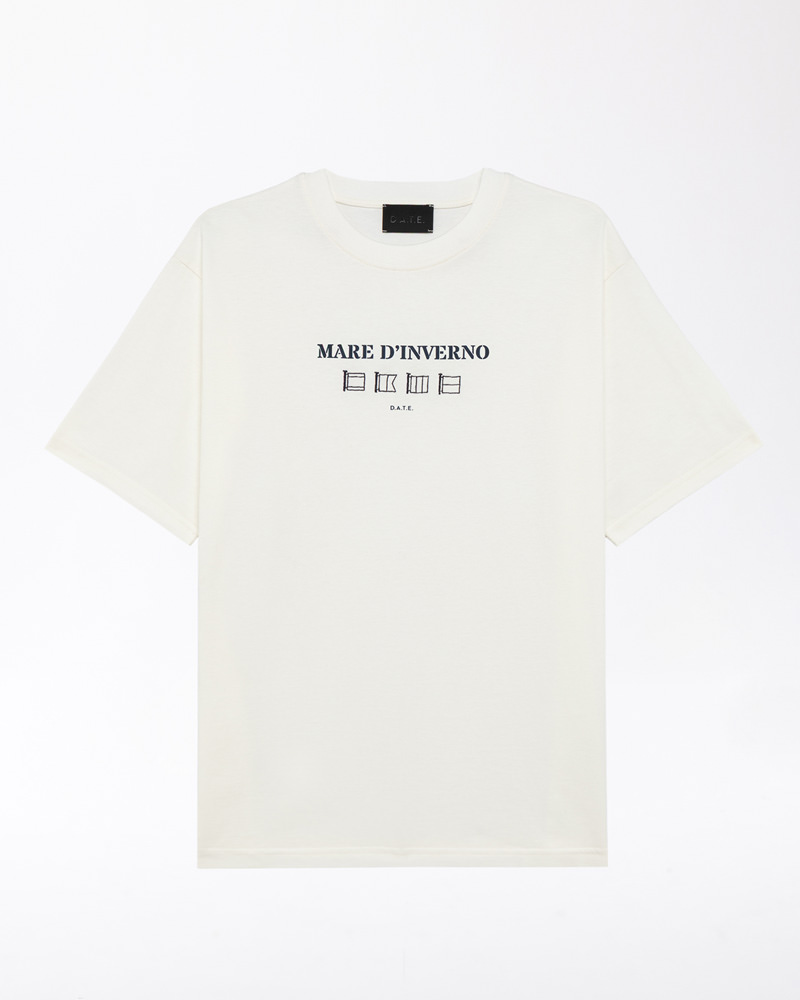 T-SHIRT MARE D'INVERNO IVORY
