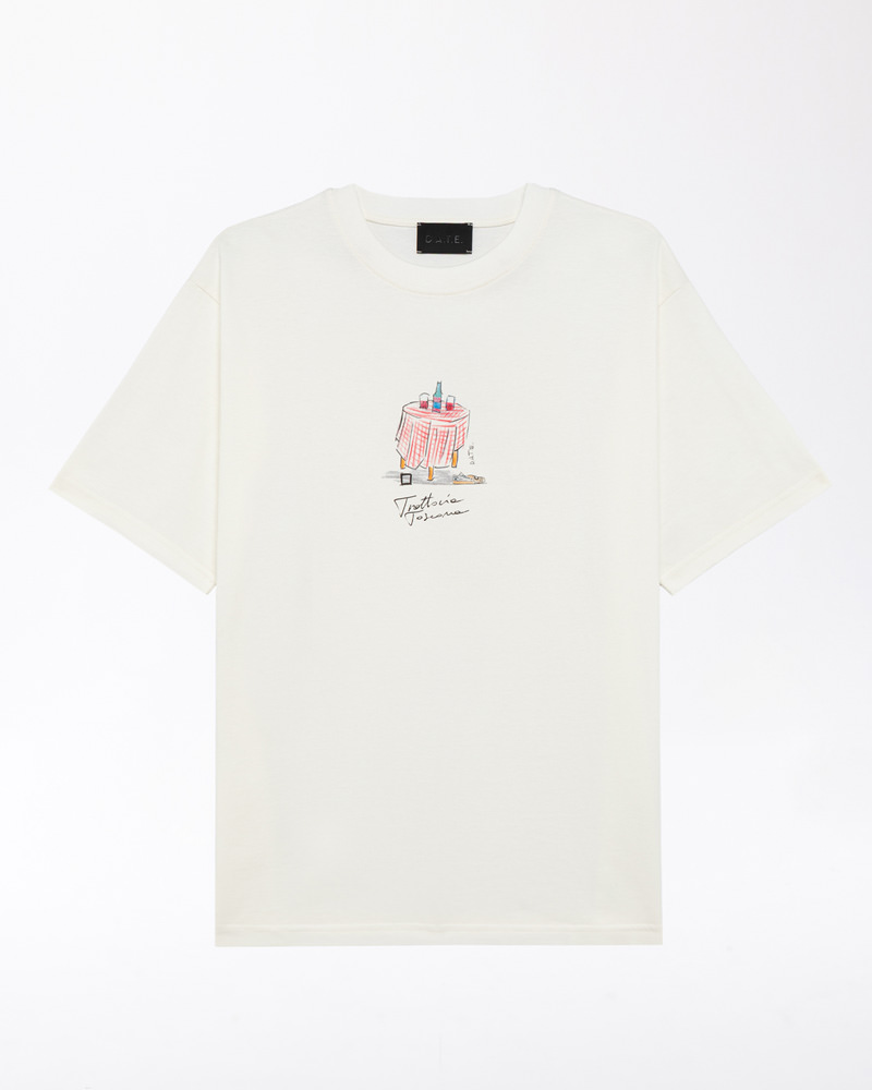 T-SHIRT TRATTORIA IVORY