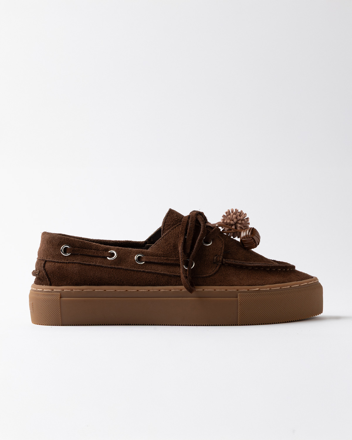 D.A.T.E.: CALETTA SUEDE BROWN