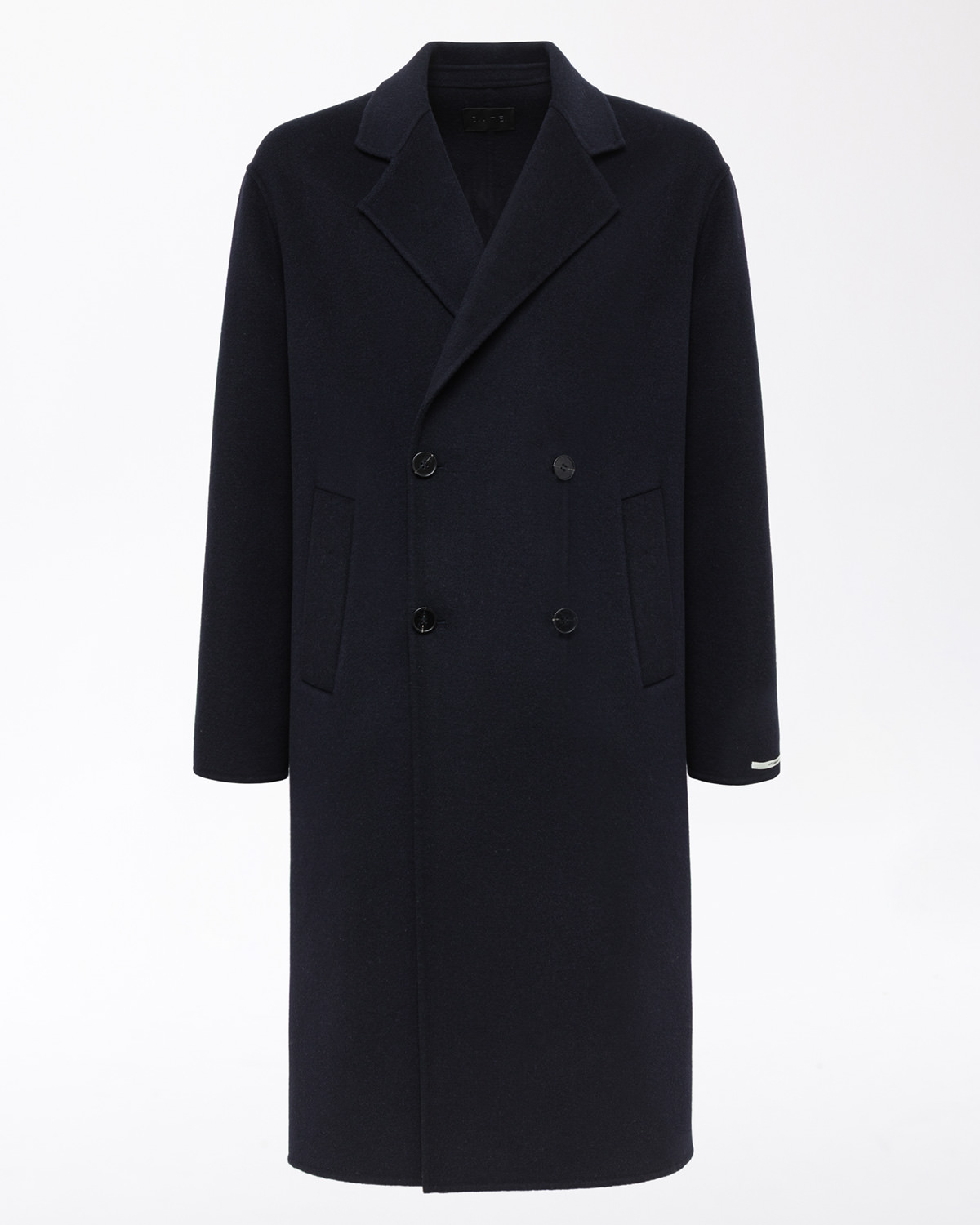 D.A.T.E.: COAT WOOL NAVY