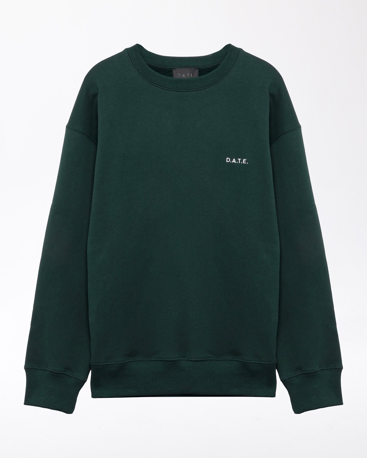 D.A.T.E.: SWEATSHIRT BASIC GREEN