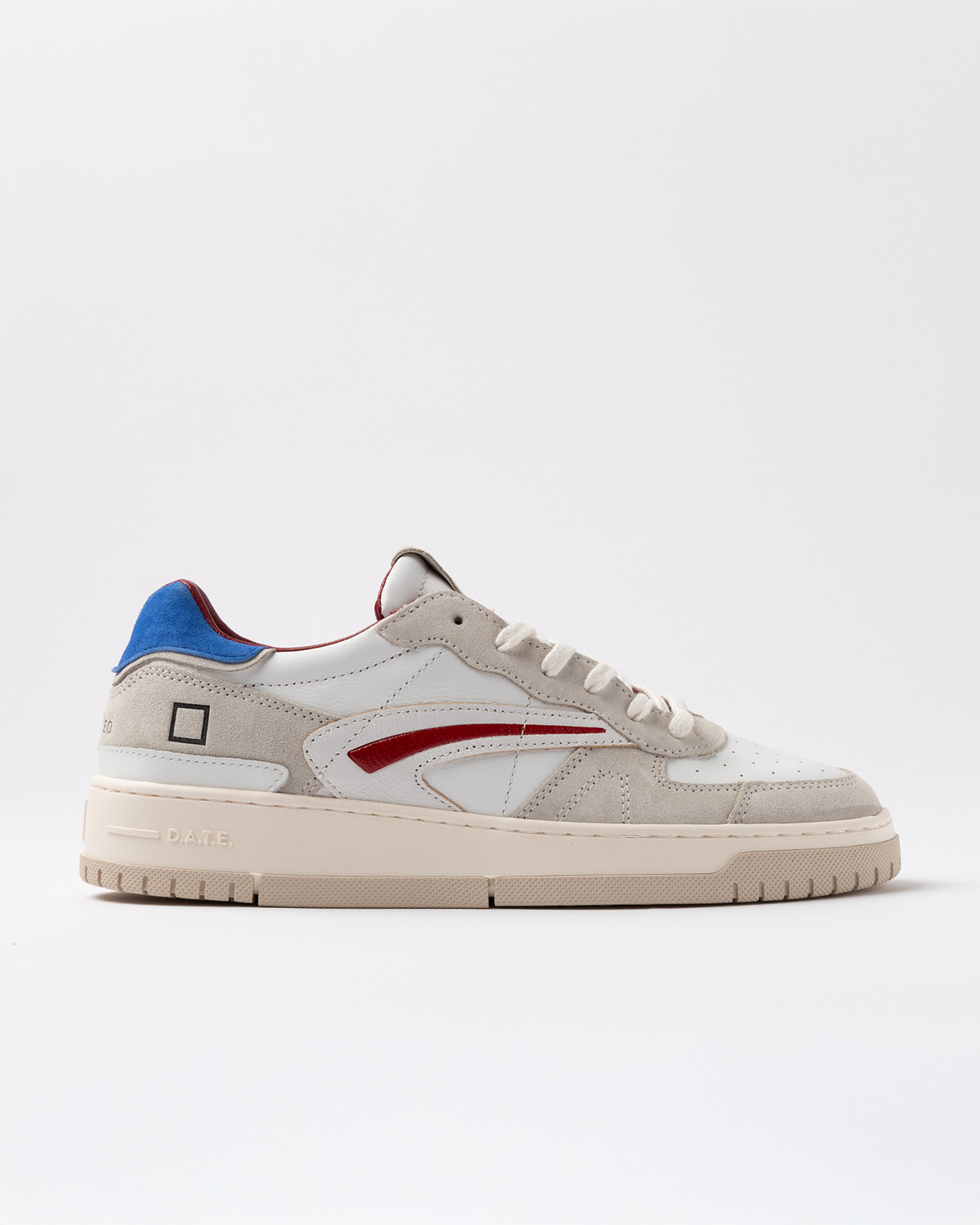 D.A.T.E.: TORNEO PURE CALF WHITE-BLUETTE
