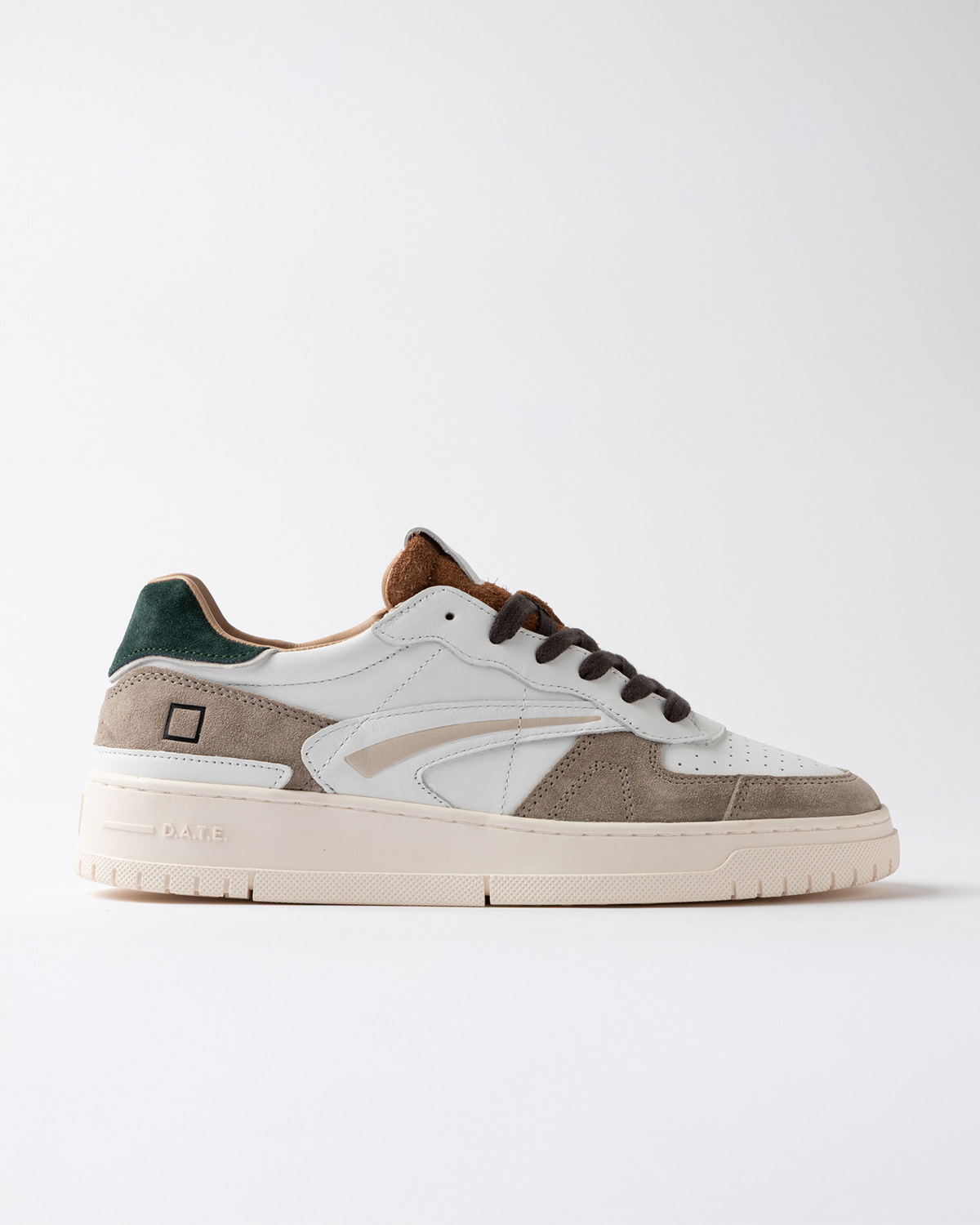 D.A.T.E.: TORNEO PURE CALF WHITE-GREEN