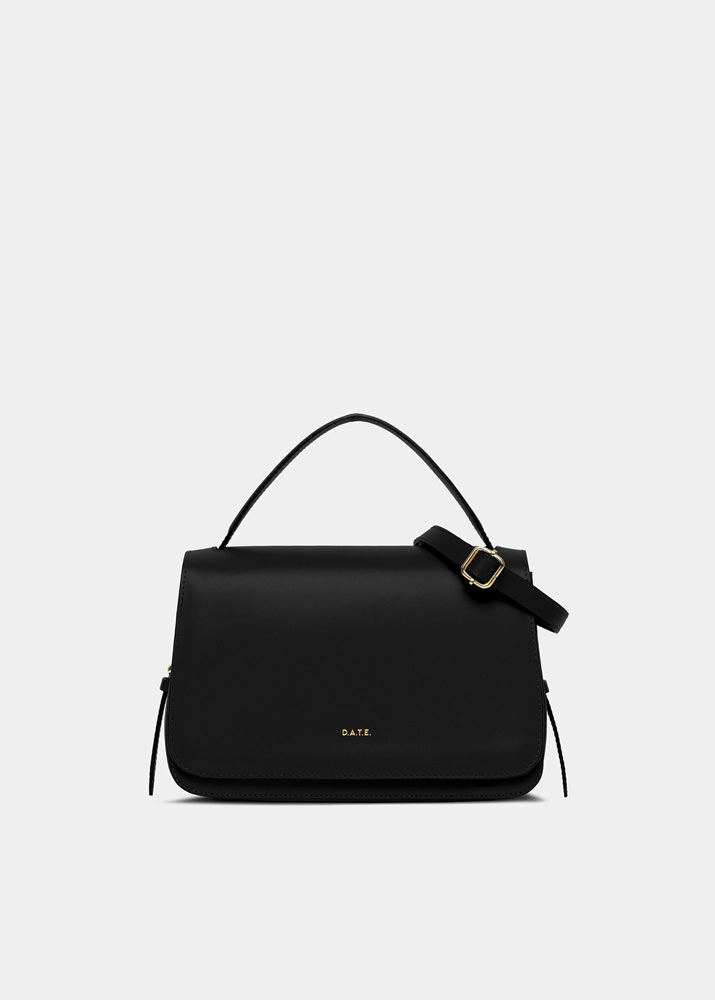 DATE 24HOUR BAG LEATHER BLACK