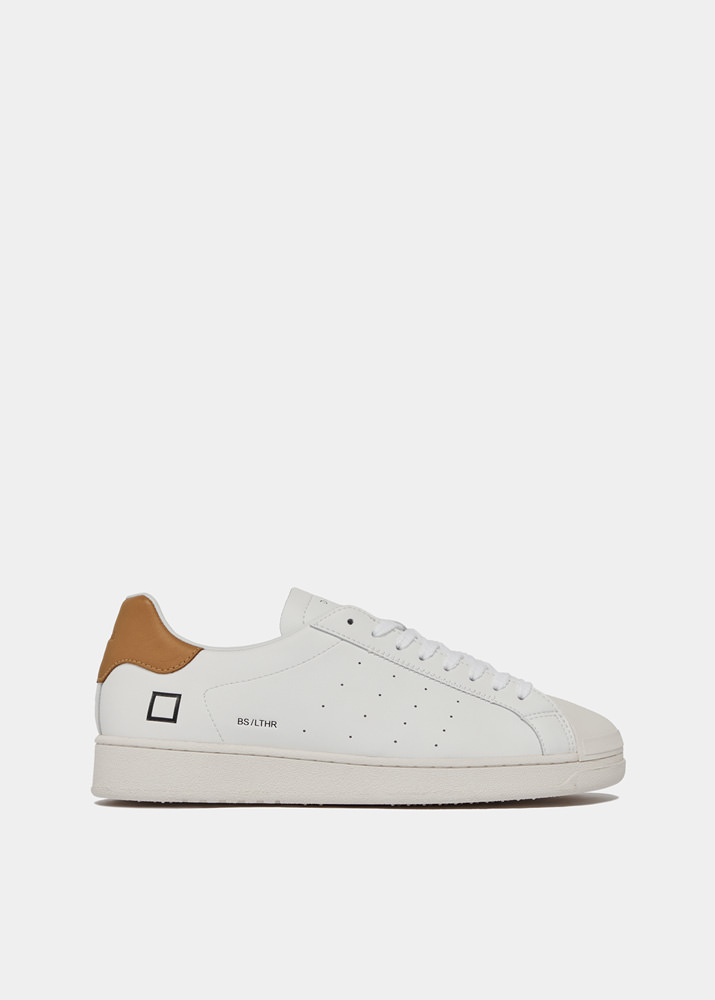 DATE BASE LEATHER WHITE-CUOIO