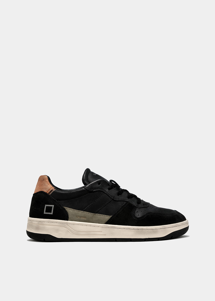 COURT 2.0 SUNSET BLACK | D.A.T.E. Sneakers