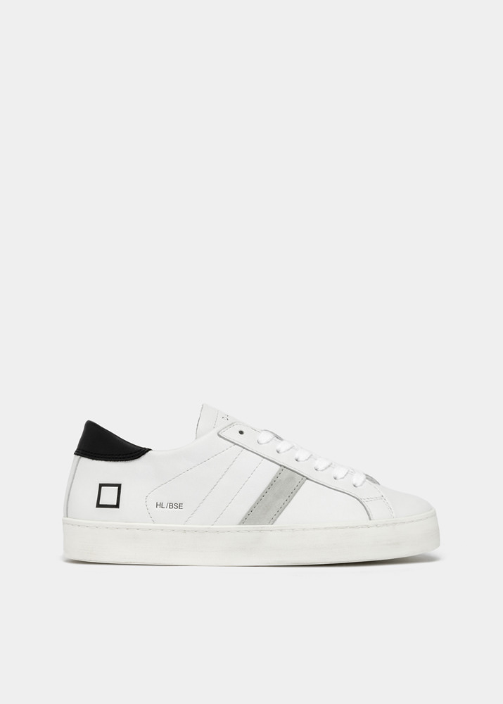 DATE HILL LOW BASE WHITE-BLACK