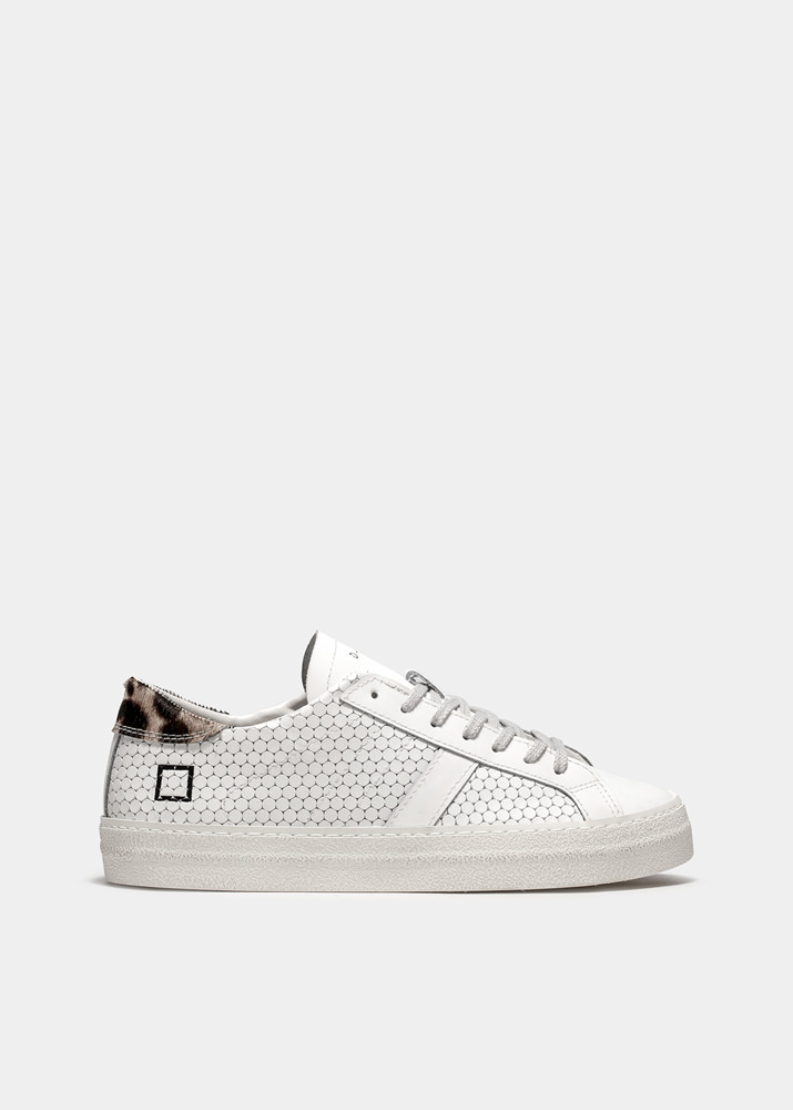 PONG WHITE-LEOPARD | D.A.T.E. Sneakers