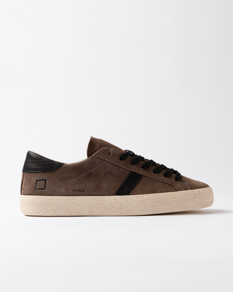 DATE HILL LOW SUEDE BROWN