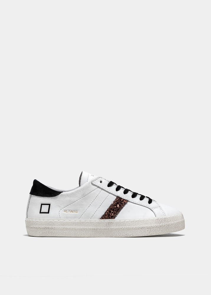 DATE HILL LOW VINTAGE CALF WHITE-BRONZE