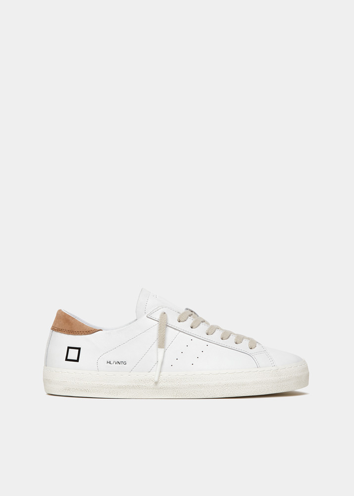 DATE HILL LOW VINTAGE CALF WHITE-RUST