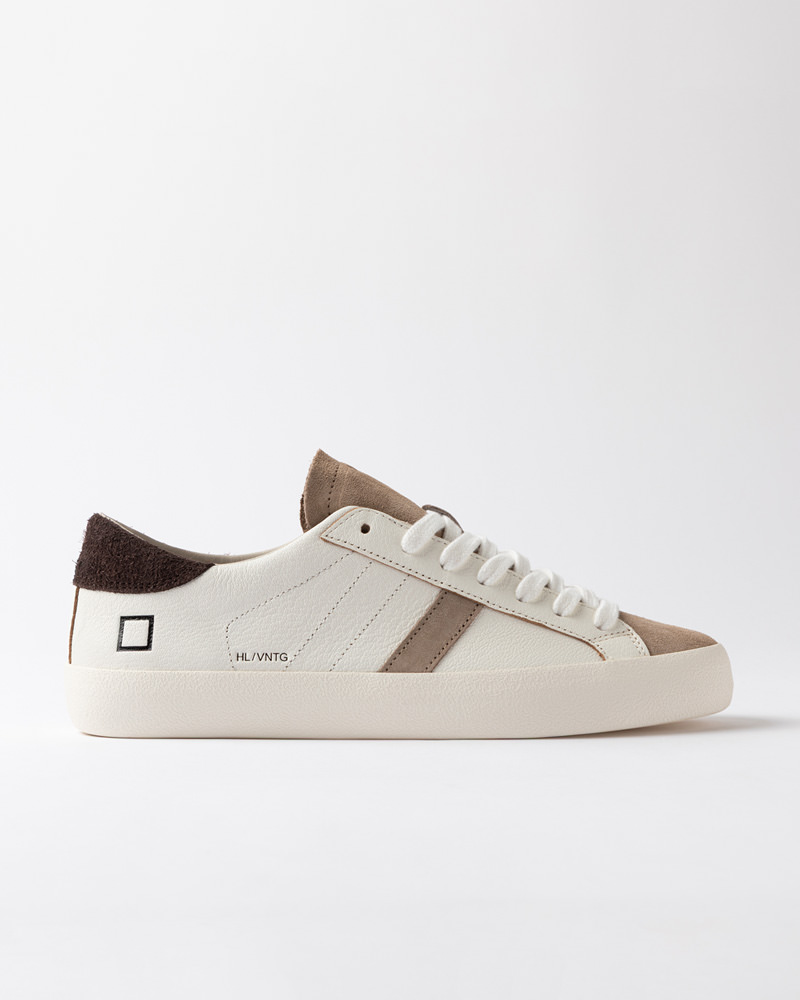 D.A.T.E.: HILL LOW VINTAGE WHITE-BROWN