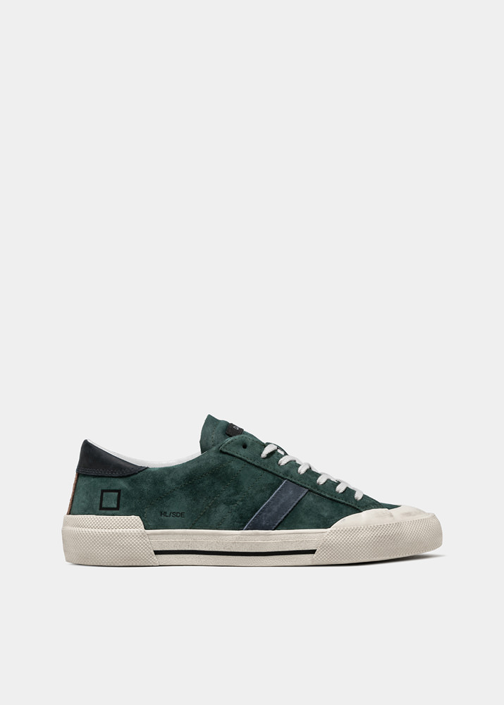 STRATO SUEDE GREEN | D.A.T.E. Sneakers