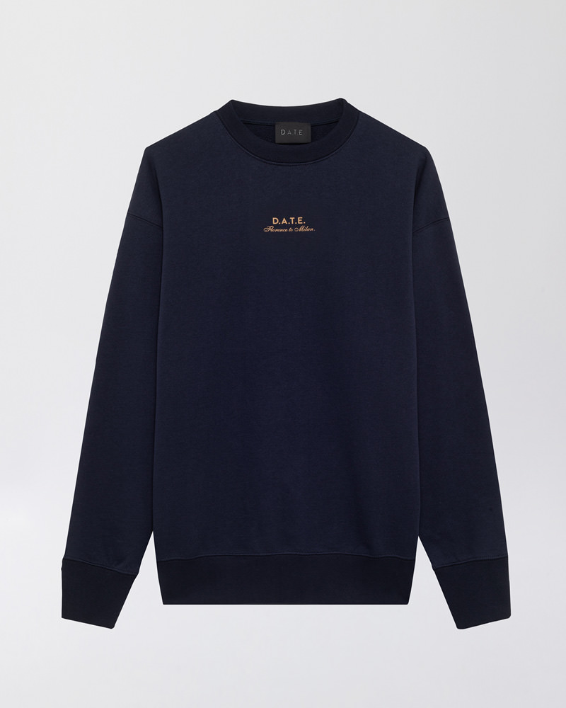 DATE SWEATSHIRT DATE MILAN BLUE