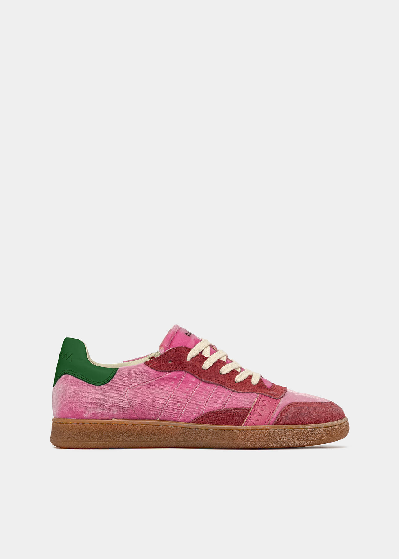 D.A.T.E. Sneakers SPORTY VELVET PINK | Date shoes