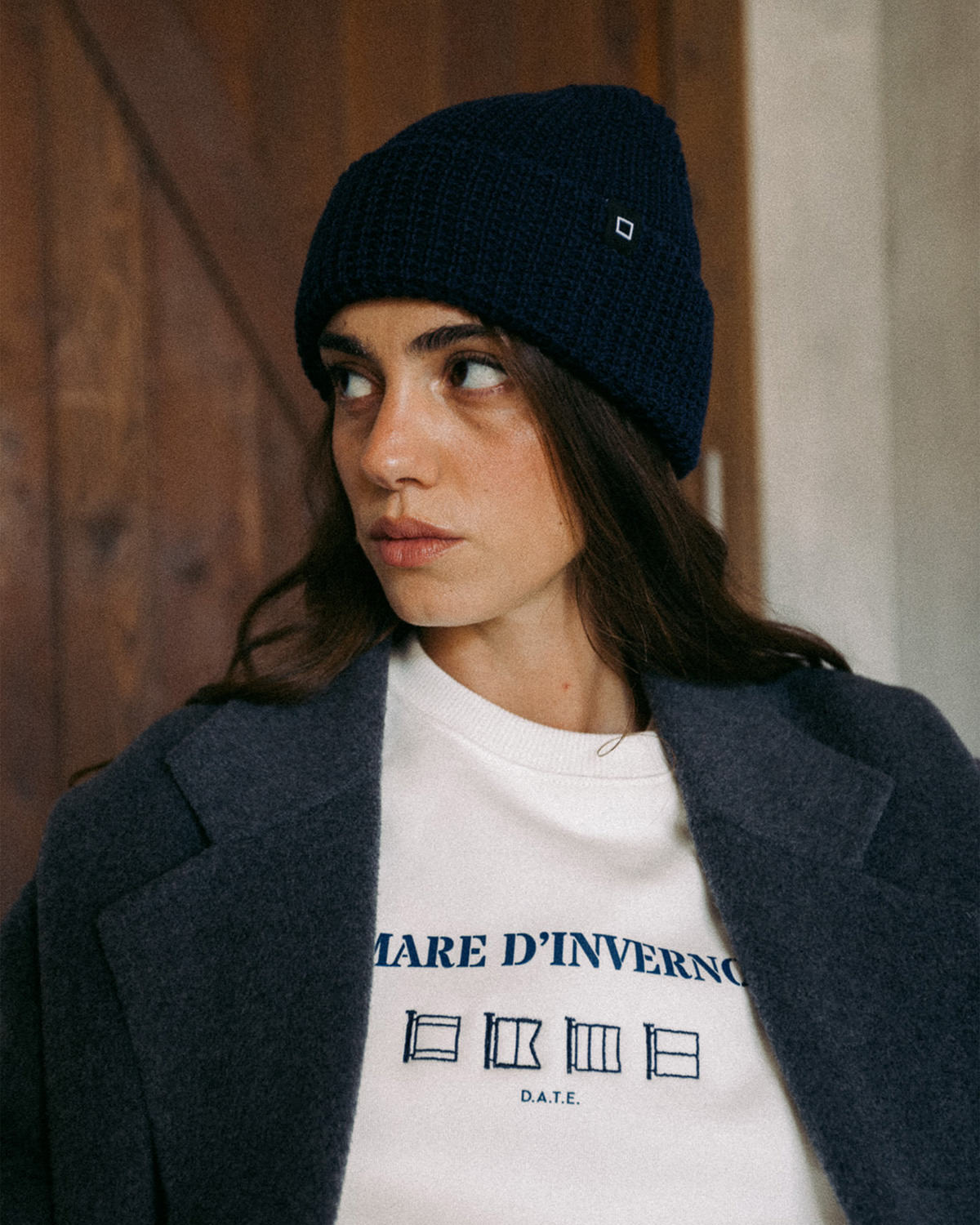 D.A.T.E.: BEANIE BASIC BLUE