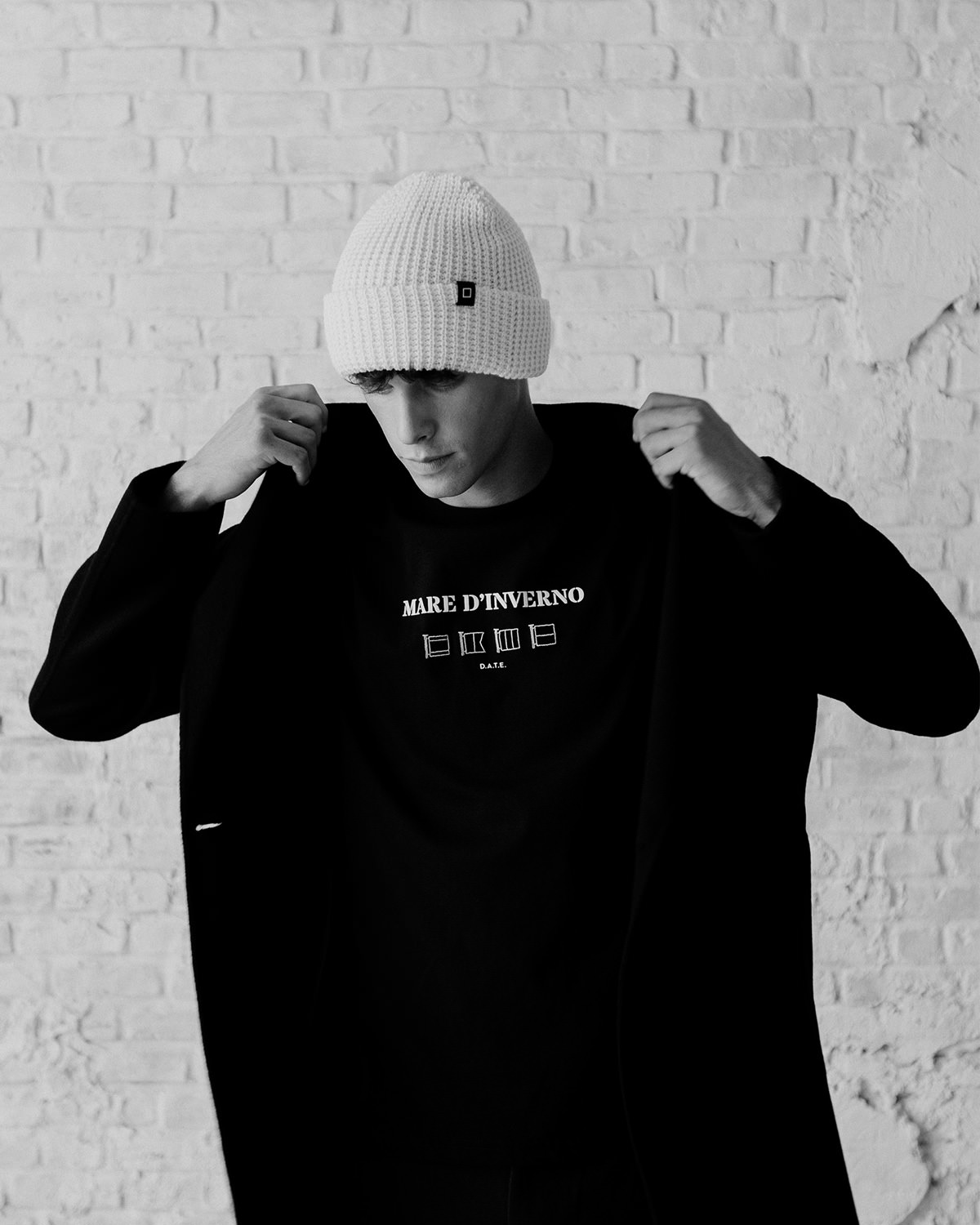 D.A.T.E.: BEANIE BASIC IVORY