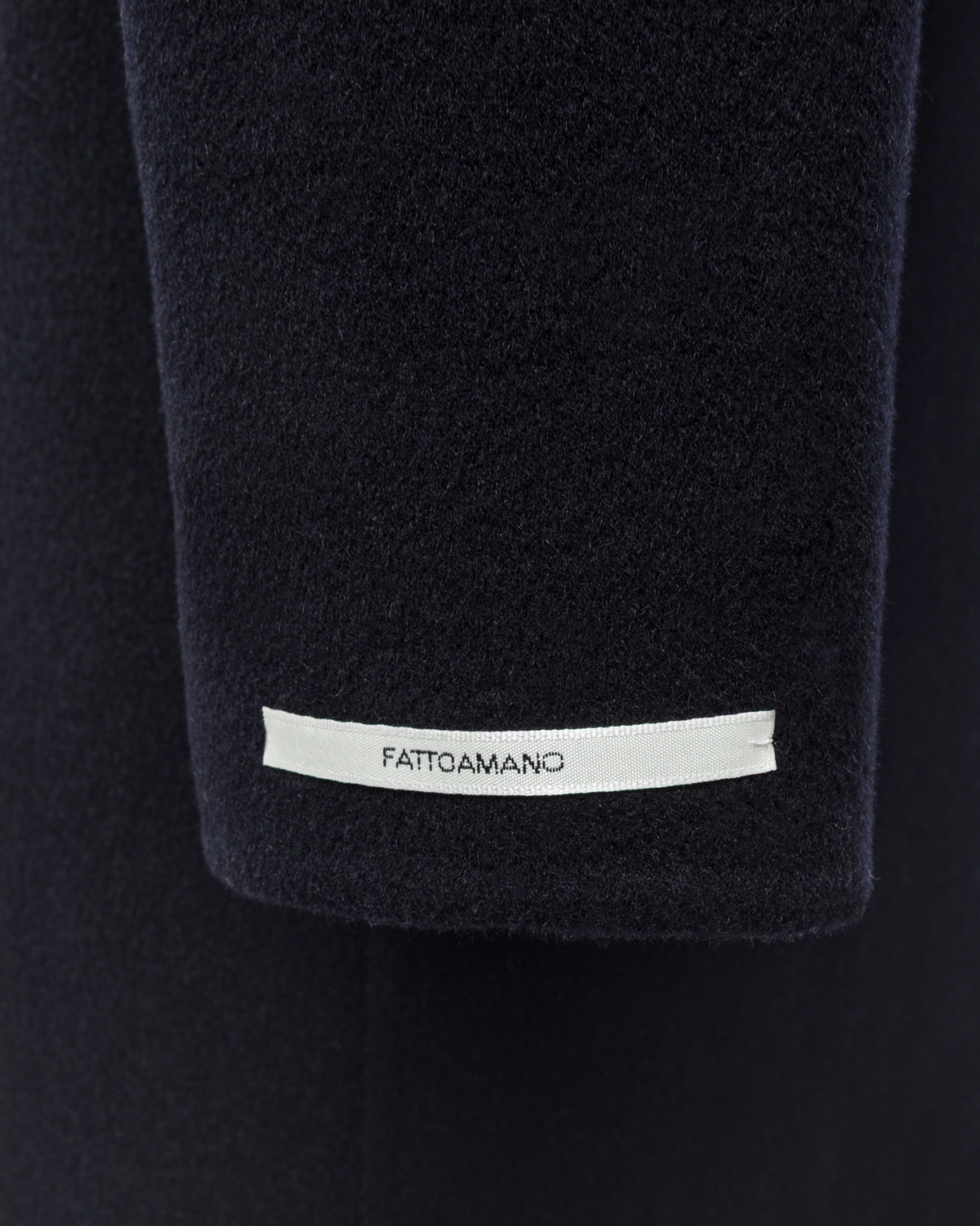 D.A.T.E.: COAT WOOL NAVY