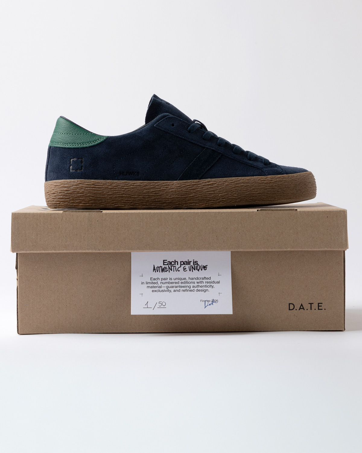 D.A.T.E.: HILL LOW WORKSHOP BLUE-GREEN