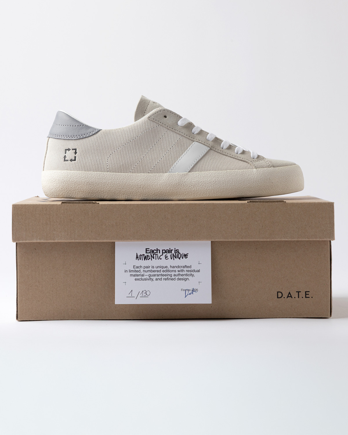 D.A.T.E.: HILL LOW WORKSHOP WHITE-GRAY
