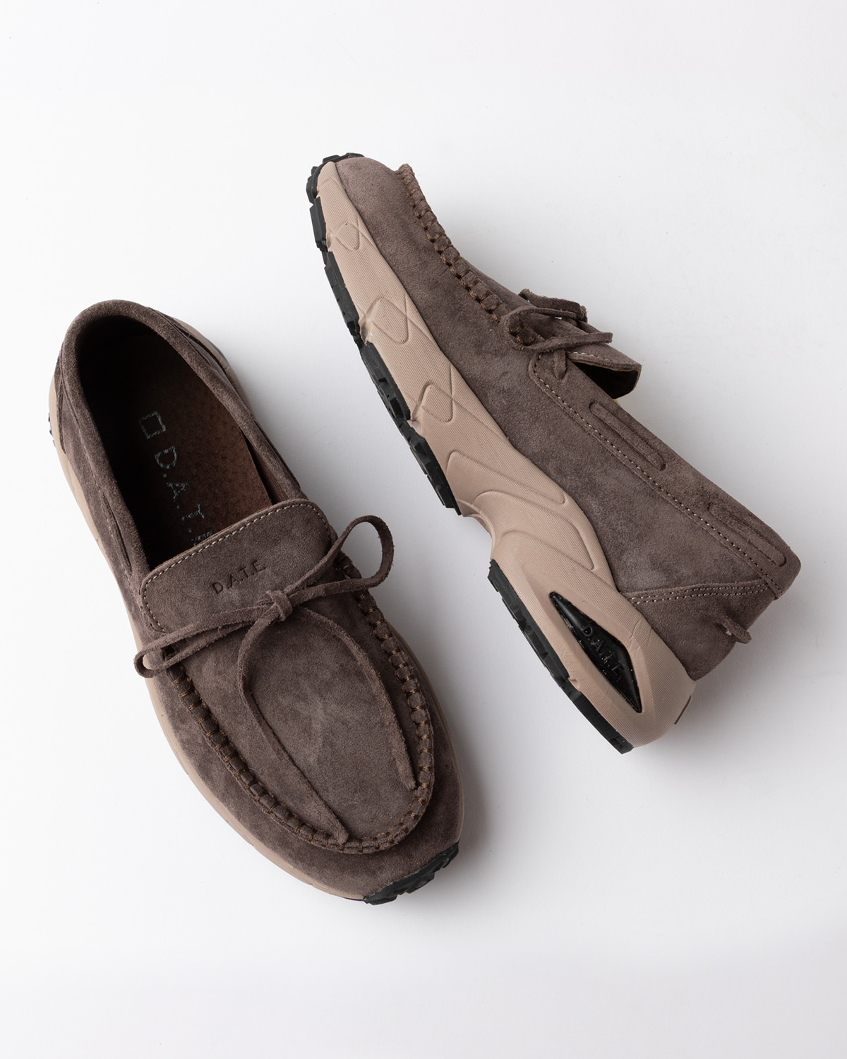 D.A.T.E.: MOKA SUEDE BROWN