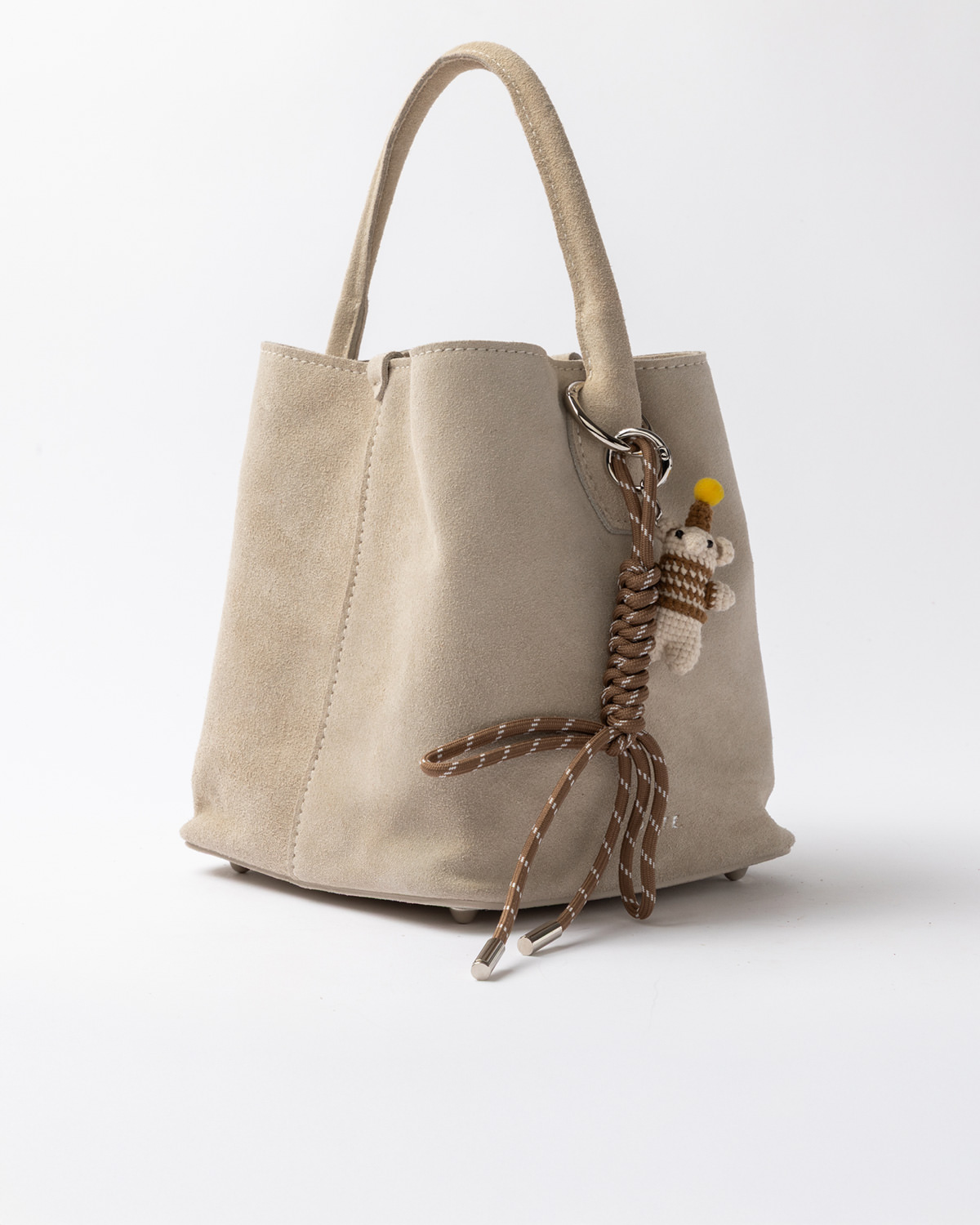 D.A.T.E.: PANIERE BAG SUEDE BEIGE