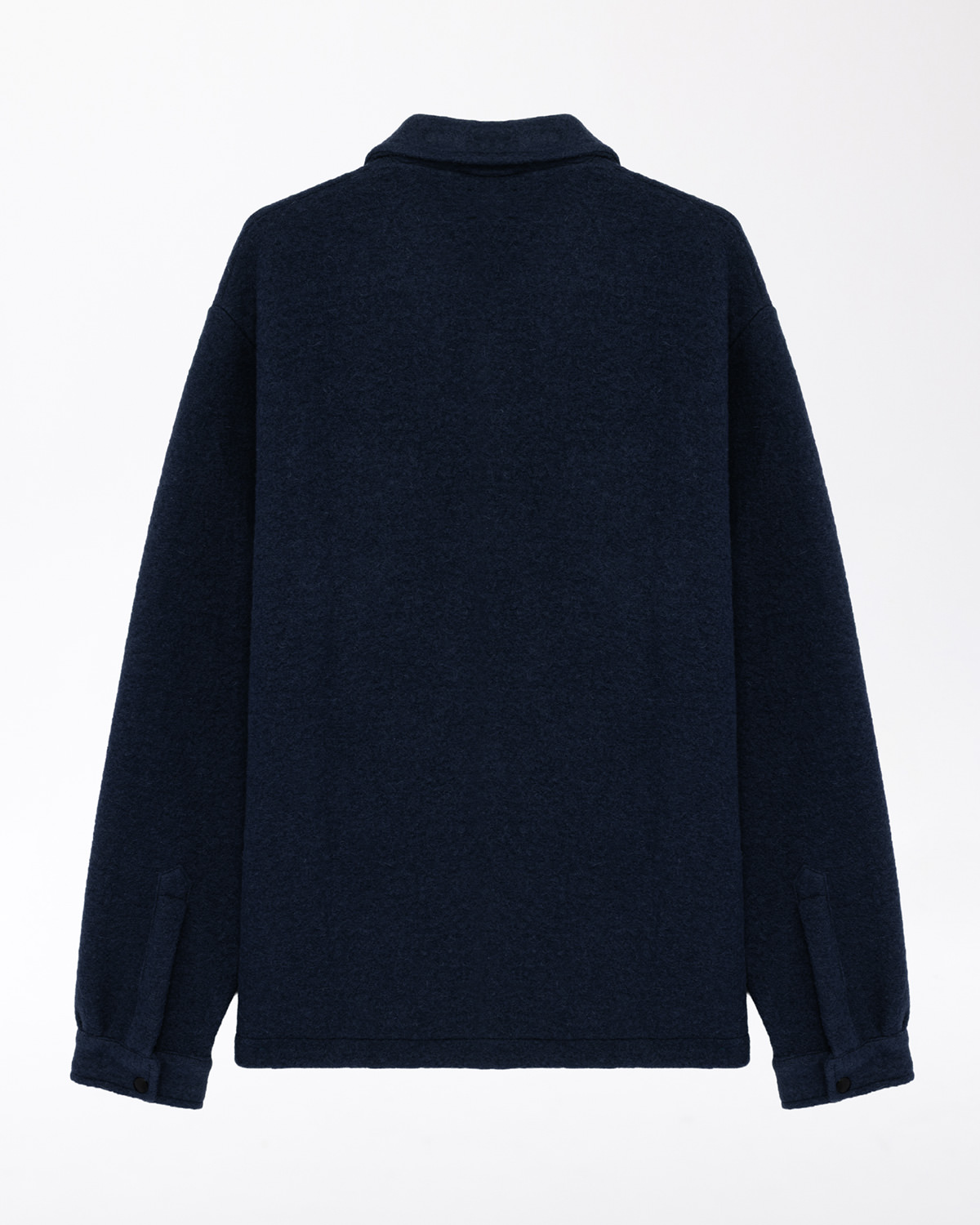 D.A.T.E.: SHIRT JACKET BASIC BLUE