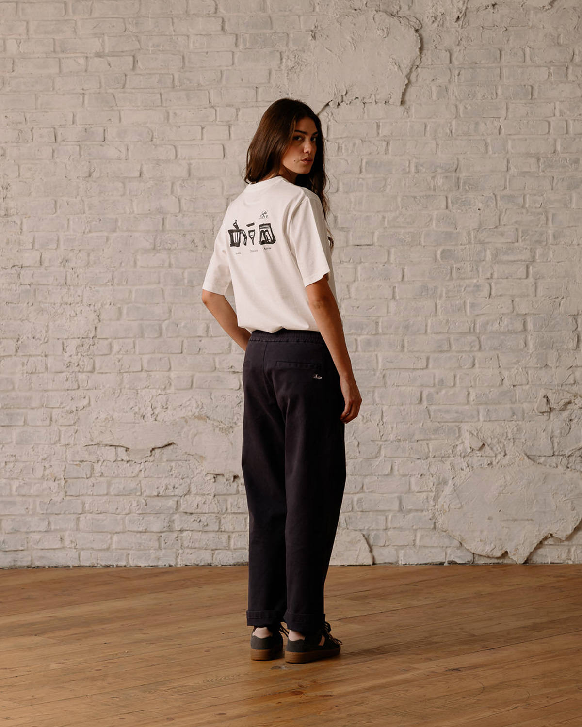 D.A.T.E.: T-SHIRT CAFE IVORY