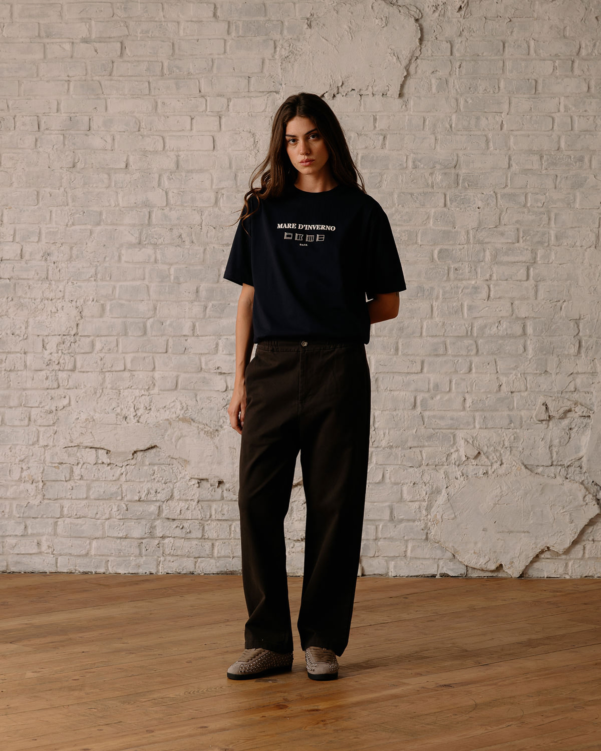 D.A.T.E.: T-SHIRT MARE D'INVERNO BLUE