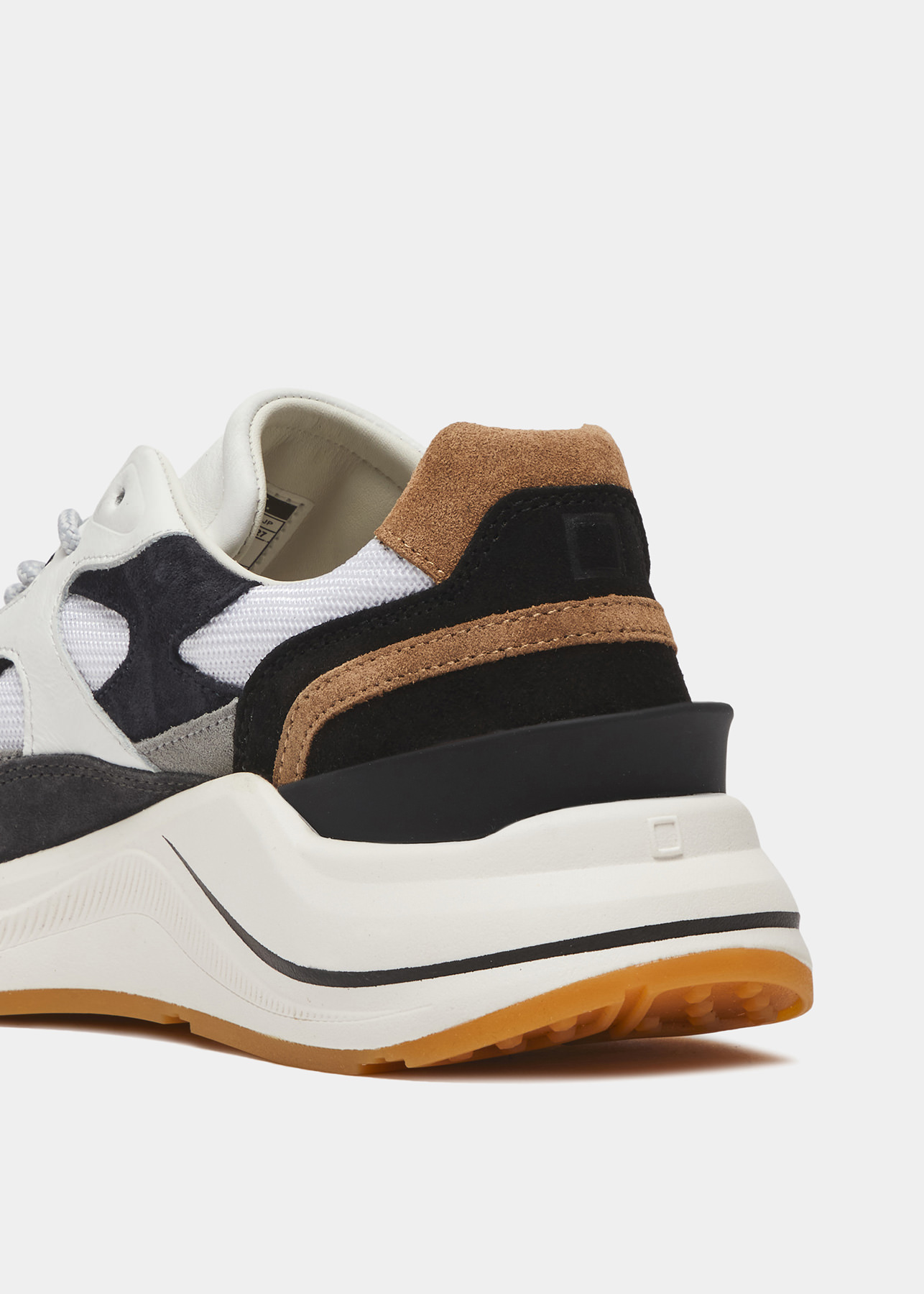 FUGA MESH WHITE-CUOIO