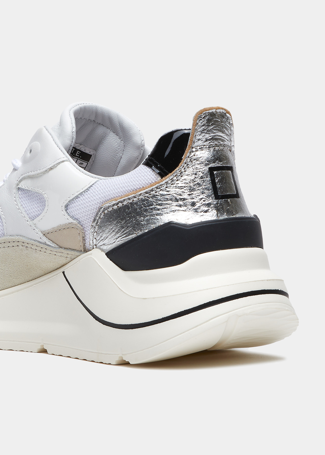D.A.T.E. Sneakers FUGA DRAGON WHITE BEIGE Date shoes