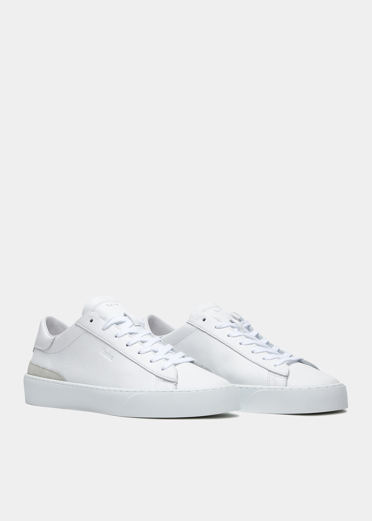 D.A.T.E. Sneakers SONICA CALF WHITE | Date shoes